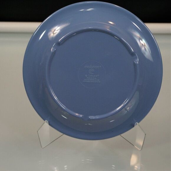 4 Sakura Evolution Melamine Plates Gracey Knight Design Blue with Cherrie 9.25" - Picture 5 of 8